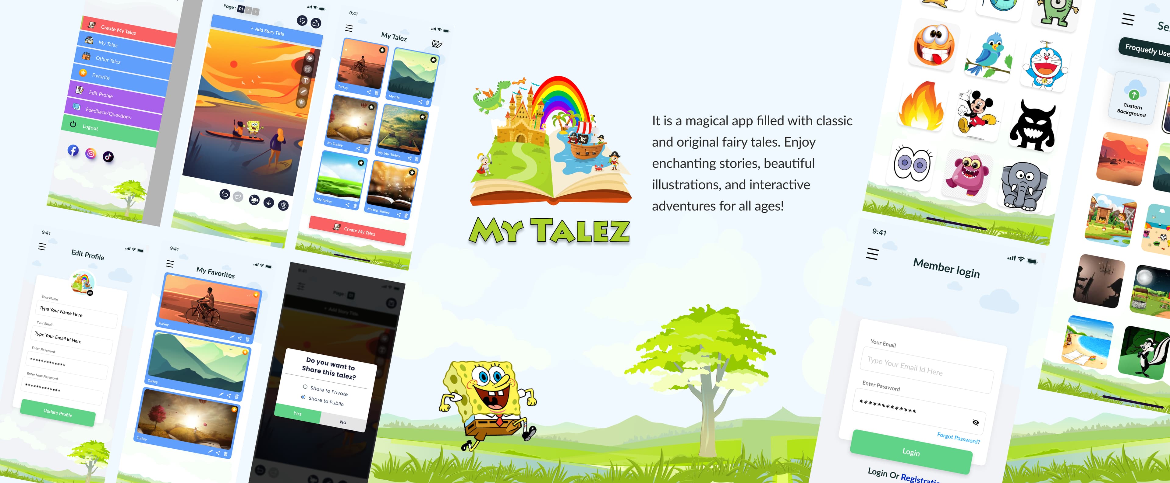 Talez - Interactive Storytelling Platform